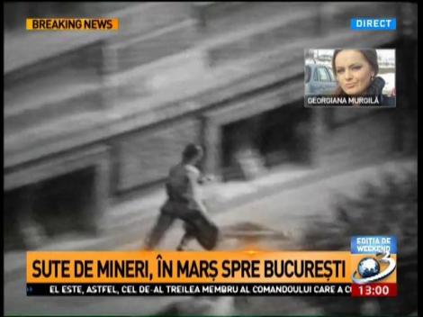 Minerii din Valea Jiului organizează “marșul disperării” până în București. Ortacii pornesc luni dimineață spre Capitală