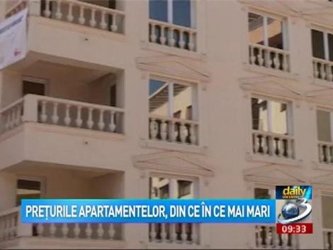 Prețurile apartamentelor, din ce în ce mai mari