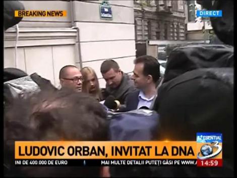 Ce a declarat Ludovic Orban la DNA