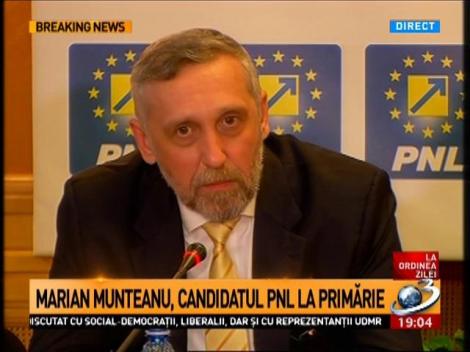 Marian Munteanu: Sunt onorat de propunerea PNL