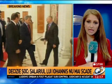 Decizie șoc: Salariul lui Iohannis nu mai scade