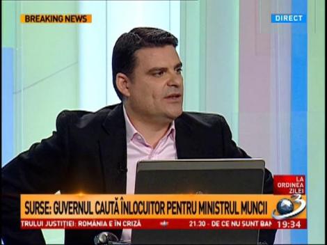 Surse: Guvernul caută &icirc;nlocuitor pentru ministrul muncii