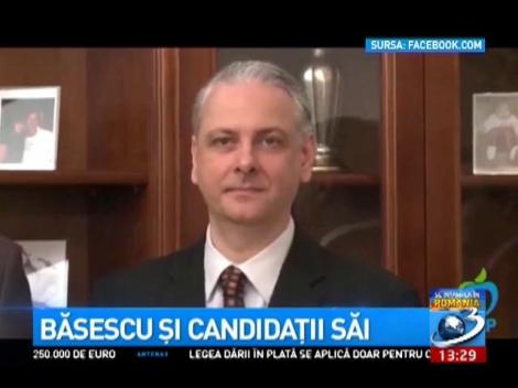 Băsescu și candidații săi