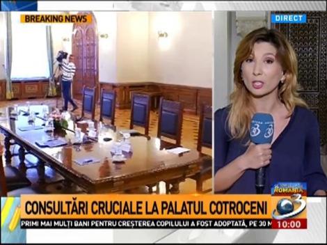 Consultări cruciale la Palatul Cotroceni