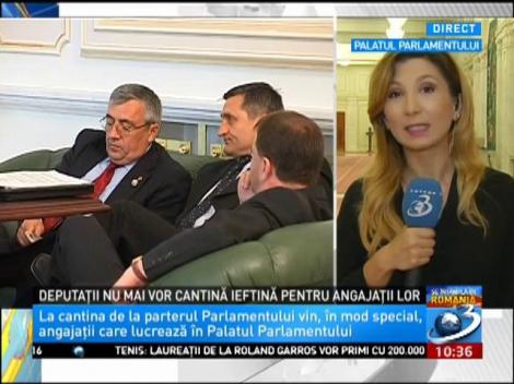 Deputații nu mai vor cantină ieftină pentru angajații lor. Aleșii se pl&acirc;ng de m&acirc;ncarea proastă și meniul cu &ldquo;doar trei feluri&rdquo;