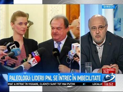 Paleologu şterge pe jos cu liderii partidului