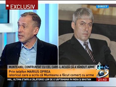 Marius Oprea, istoricul care &icirc;l acuză pe Marian Munteanu de traficul de arme