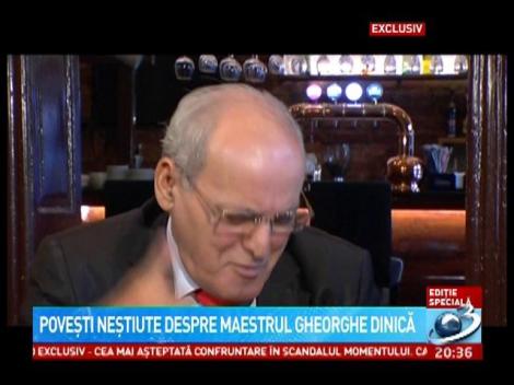 Poveşti neştiute despre maestrul Gheorghe Dinică