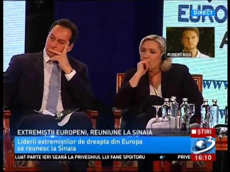 Extremiştii europeni, reuniune la Sinaia