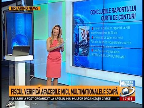 Concluziile raportului Curţii de Conturi