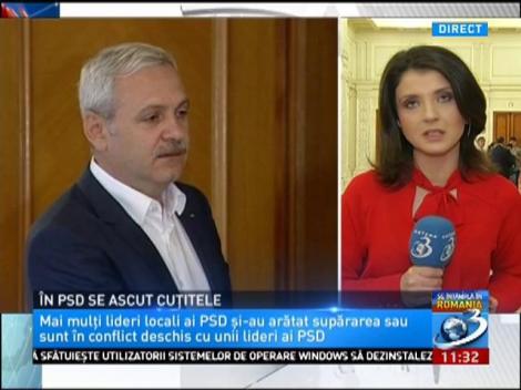 &Icirc;n PSD se ascut cuțitele