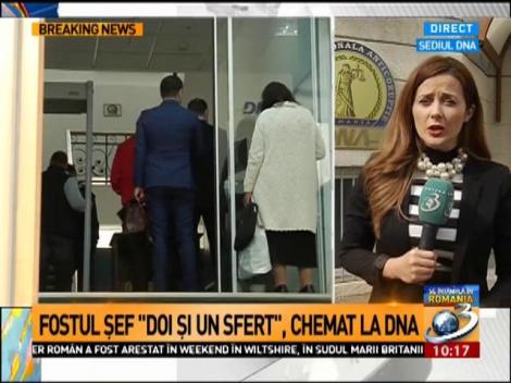 Fostul şef al DIPI, chemat la DNA