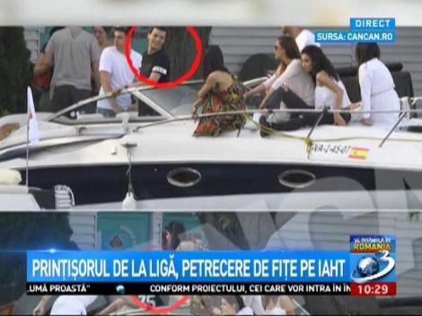 Prinţişorul de la Ligă, petrecere de fiţe pe iaht