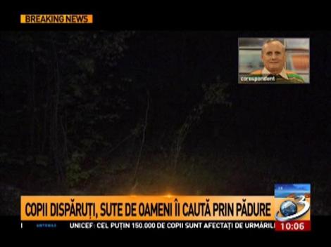 Detalii despre căutările celor 2 copii dispăruți din curtea unde se jucau