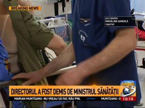 Directorul spitalului Floreasca a fost demis de ministrul sănătății