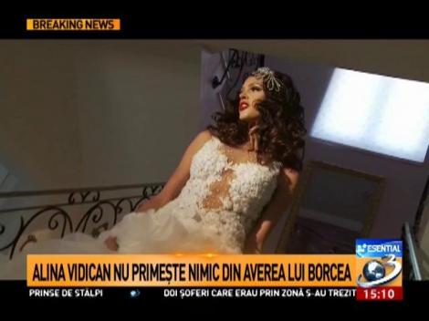 Alina Vidican nu primește nimic din averea lui Borcea