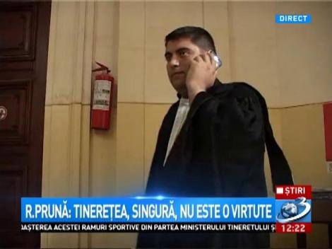 Raluca Prună: Tinerețea, singură, nu este o virtute