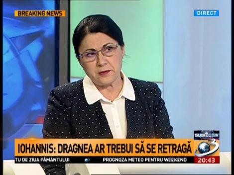 Iohannis: Dragnea ar trebui să se retragă