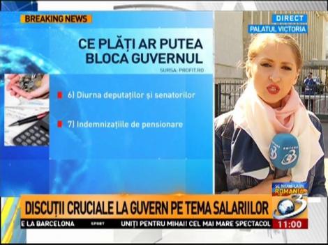Surse: tehnocraţii &icirc;ngheaţă sporurile şi indemnizaţiile