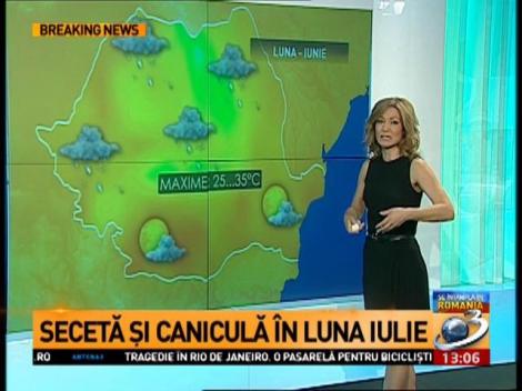 Prognoza meteo pentru următoarele 3 luni