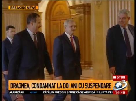 Liviu Dragnea, condamnat 2 ani cu suspendare