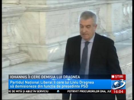 Iohannis îi cere demisia lui Dragnea