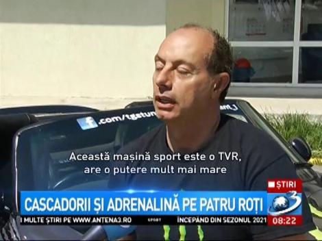 Cascadorii și adrenalină pe patru roți. Bucureştiul este gazda celui mai mare eveniment dedicat vitezei