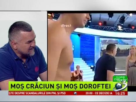 Cu mâinile cuRache: Leonard Doroftei, despre repriza de box cu Mircea Badea