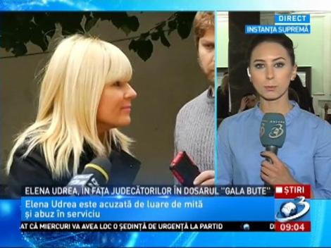 Udrea, în fața judecătorilor în dosarul ”Gala Bute”