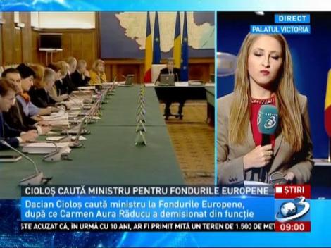 Cioloș caută ministru pentru Fondurile Europene