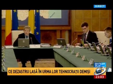 Ce dezastru lasă &icirc;n urma lor tehocrații demiși