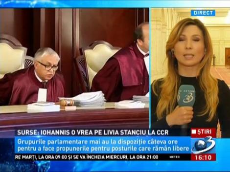 Surse: Iohannis o vrea pe Livia Stanciu la CCR