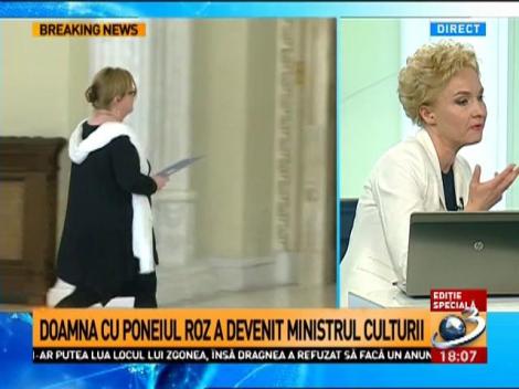 Cum explică Radu Tudor numirea Corinei Șuteu la Ministerul Culturii