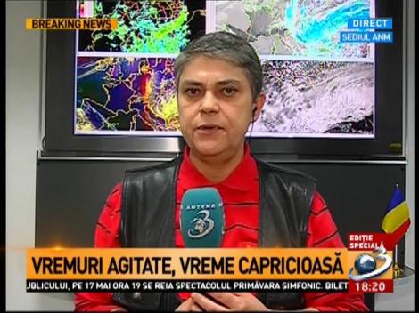 Cod galben de ploi și vijelii în jumătate de țară. Zonele care vor fi afectate