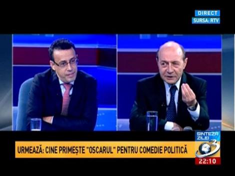 Traian Băsescu &icirc;și recunoaște influența asupra actualului regim: S-a creat un "acvariu" de oameni care sunt rotiţi pe toate funcţiile