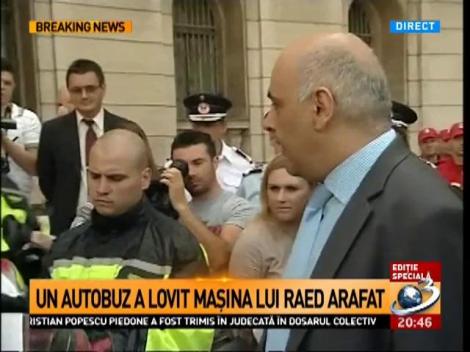 Raed Arafat, implicat într-un accident rutier