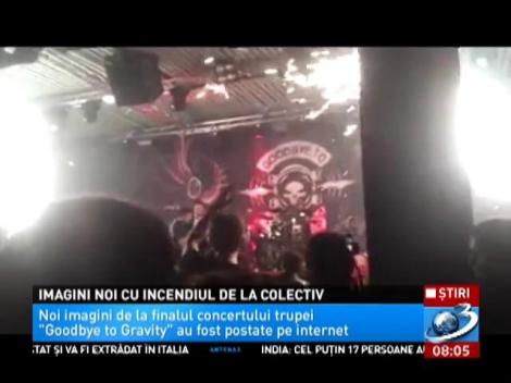 Coșmar fără sfârșit! Noi imagini din noaptea incendiului din clubul Colectiv au fost făcute publice