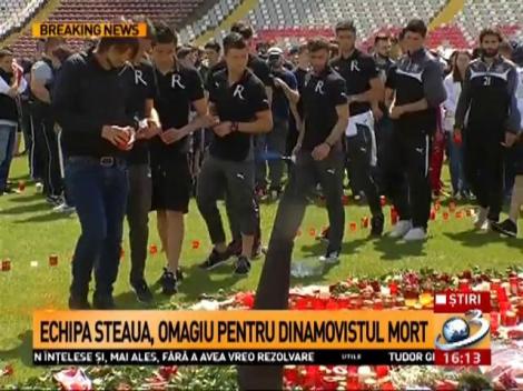 Moment emmoţionant pe stadionul Dinamo