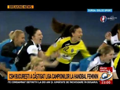 CSM Bucureşti a câştigat Liga Campionilor la handbal feminin