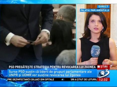 PSD pregătește strategia pentru revocarea lui Zgonea