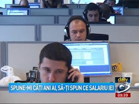 Daily Income: Spune-mi câți ani ai, să-ți spun ce salariu iei