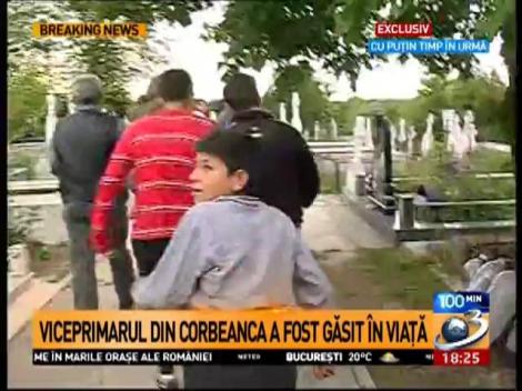 Viceprimarul din Corbeanca a fost găsit în viaţă