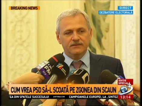 Cum a comentat Dragnea postarea lui Zgonea de pe Facebook