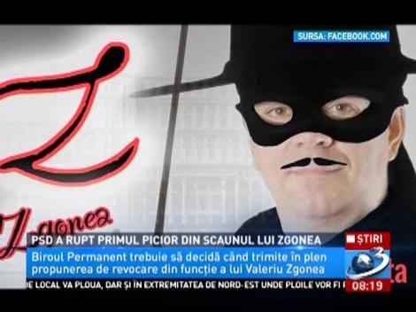 PSD a rupt primul picior din scaunul lui Zgonea