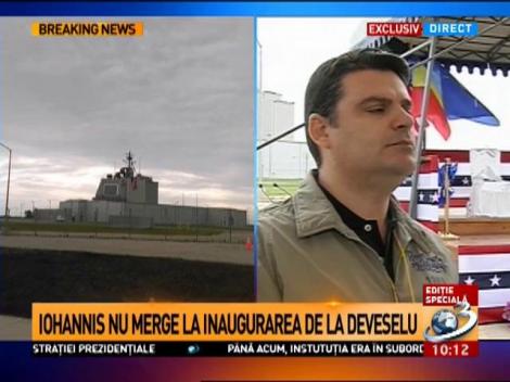 Radu Tudor, despre inaugurarea de la Deveselu: Este cel mai important eveniment militar din ultimii 25 de ani