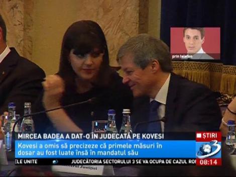 Mircea Badea a dat-o în judecată pe Laura Codruţa Kovesi