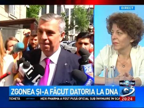 Oare &icirc;n ce dosar a fost citat Zgonea la DNA?