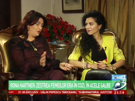 Rona Hartner: Romii au mentalitatea să trăiască clipa