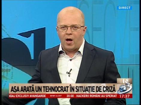 Secvențial: Așa arată un tehnocrat &icirc;n situație de criză