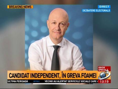 Marius Fenichiu, candidatul care este &icirc;n greva foamei